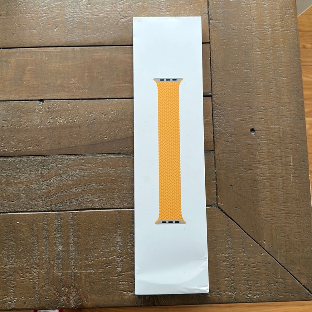 Apple watch watchband, size fits watch 45 mm, wrist size 5, New and unopened